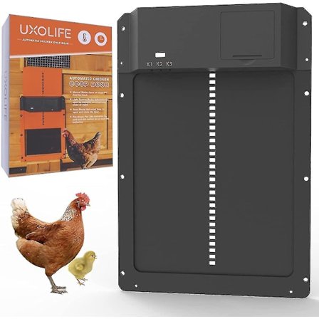 2022new Automatic Chicken Coop Door Light Sensing Chicken Coop Door Timer Control Coop Door Multi-modes Automatic Chicken Door