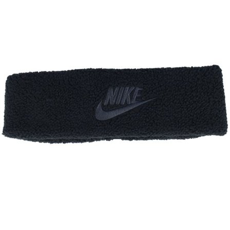 Nike - Svart headband Beanie - Sherpa Fleece Black Headband @ Hatstore