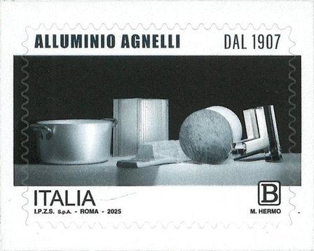Italien - 118 års jubilæum for Alluminio Agnelli - Postfrisk Frimærke