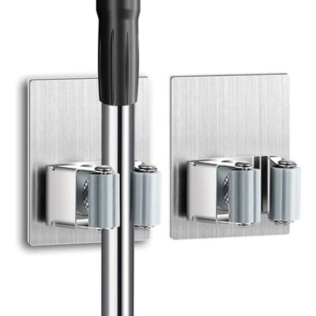 Selvklæbende kosteholder - Værktøjsholder Væg