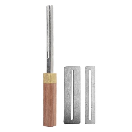 Kitaran nauhojen kruunuviila, massiivipuuta, 4-raitainen nauhojen korjaustyökalu ja 2 suojakalvoa