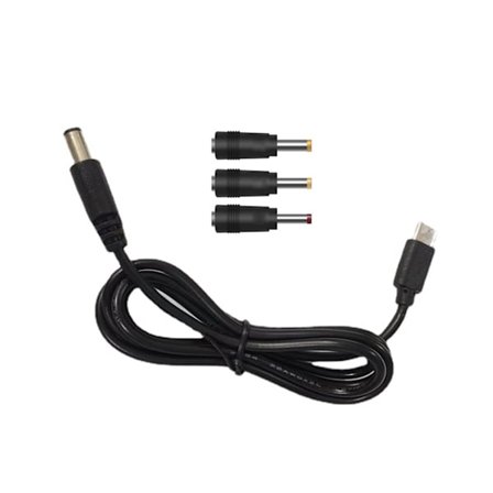 USB C PD till 12V 5,5x2,5mm 2,5/3,5/4,0mm power för router Laptop DVR