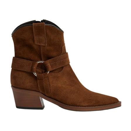 Via Roma 15 Cowboy Laarzen , Bruin , Dames , Maat: 37 EU Cowboylaarzen