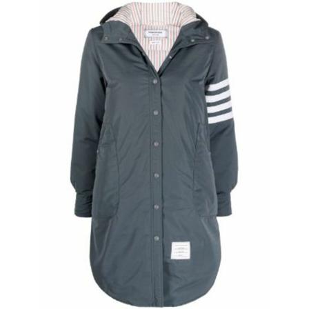Thom Browne, Down Coats Szary, Kobieta, Rozmiar: S