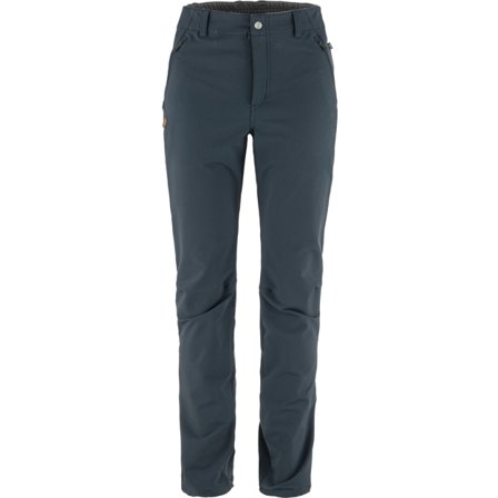Fjällräven Abisko Winter Stretch Housut 40/LONG - Naiset - Dark Navy/Sininen - Vaellushousut