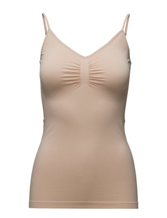 Cc Heart Seamless Camisole Beige Coster Copenhagen