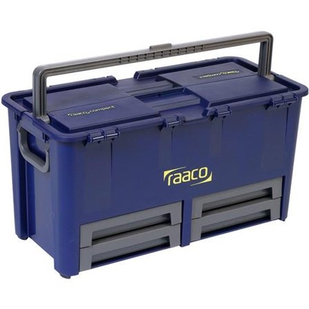 Raaco Compact 62 Verktøykasse 62 l, Garasjeinnredning & oppbevaring