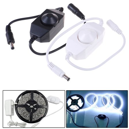 1X Dimmer Ljusstyrka Justerbar Kontroll för Led Strip