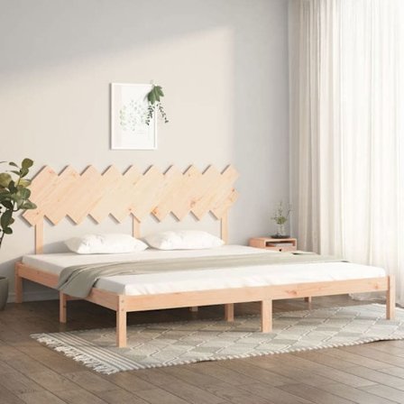 Maison Exclusive - Sengestel uden madras 200x200 cm massivt træ