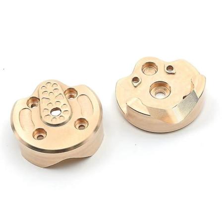 Kraftig mässingsportal Styrknutehus Motvikt för Axial Utb18 Capra 1/18 Rc Crawle