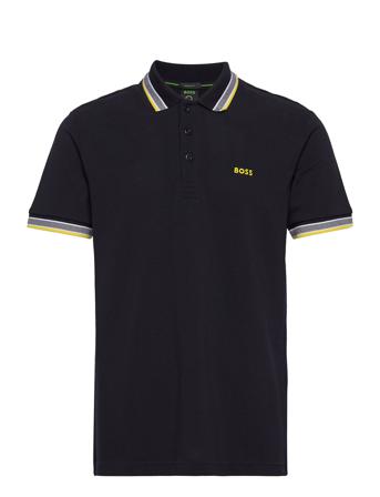Paddy Polos Short-sleeved Svart BOSS
