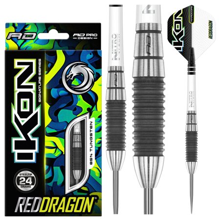 Ikon 1.2 Steel Tip Darts 24g | Red Dragon Darts