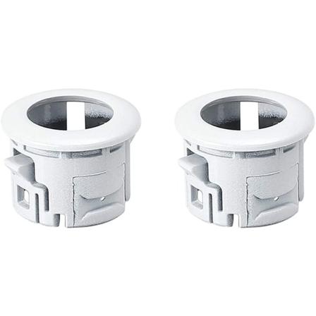 Bumper Parkering Assist Sensor Festebrakett 89348-33010 for 4Runner ES350 HS250H, 2 stk Hvit