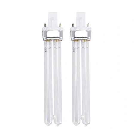 2 stk. 11W Ultraviolet UV Desinfektionslampe UV Steriliseringslamper Til Sterilisator Akvarium (g23 Lampefod)