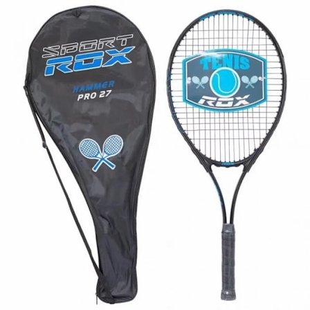 Tenn racket - SOFTEE - Rox Hammer Pro 27 - One size - Aluminiumlegering - Svart