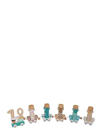 Magni Toys | Birthday Train "Animals", Green/Brown | ONE SIZE