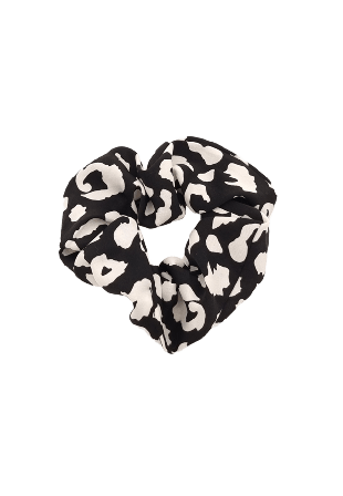 Complement Scrunchie Med Animal Print Accessoarer & tillbehör Dam Svart 7-10 liter