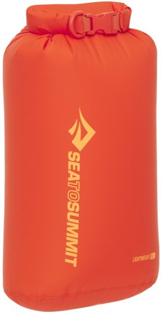 Sea to Summit Eco Lightweight Drybag 5L Orange - Tørrposer og Pakkposer