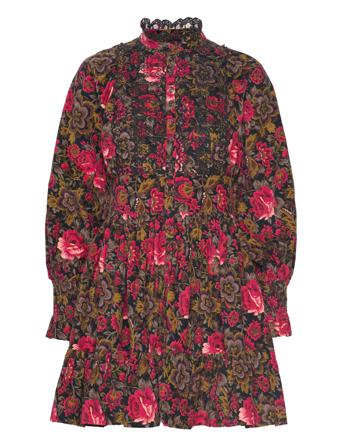 Baby Cord Mini Dress Kort Kjole Multi/mønstret By Ti Mo