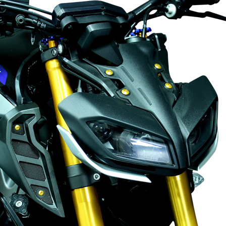 Valter Moto Fairing Bolts Kit Yellow - Yamaha FZ-09 2017-2017