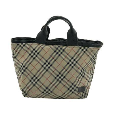 Burberry Vintage, Pre-owned Nylon Handbag Beige, Dames, Maat:ONE Size