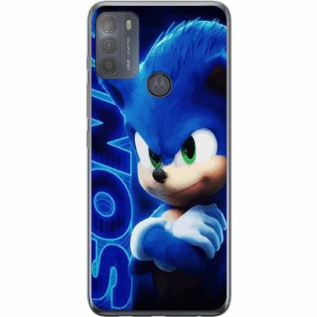Motorola Moto G50 Mjukt Skal - Sonic The Hedgehog