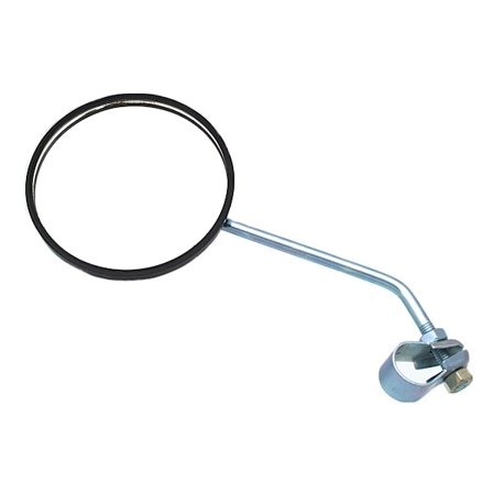 Tyylikäs Retro Pyörän Peili: Pitkä Varsi ja Suuri Malli