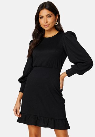 BUBBLEROOM Puff Sleeve Flounce Dress Klær