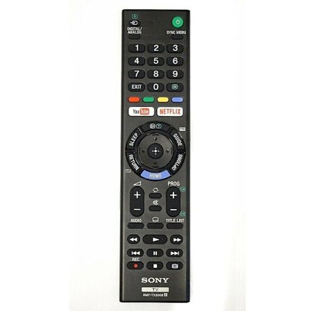 Rmt-tx300e Fjärrkontroll kompatibel med Sony TV Rmttx300e Youtube Netflix [DM]