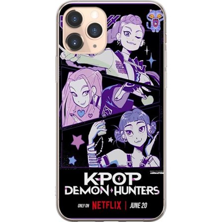 Kompatibelt Mobildeksel til Apple iPhone 11 Pro Kpop Demon Jegerne Huntrix Plakat Mira Zoey Rumi Lilla Stjerne Glød