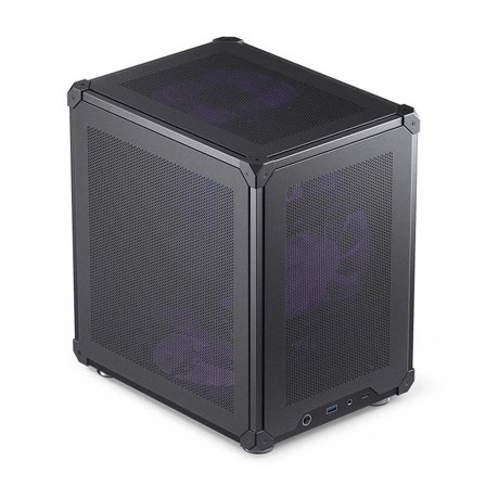 Jonsbo C6 Micro-ATX Gehäuse - schwarz