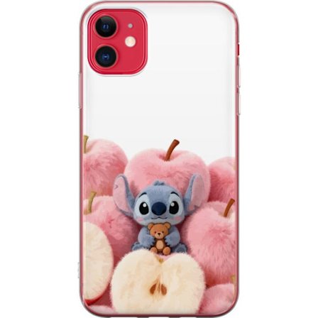 Kompatibel Mobilcover til Apple Apple iPhone 11 Farverig collage med futuristiske pigegruppe karakterer, hjerter og glitter i moderne pop og k pop æs