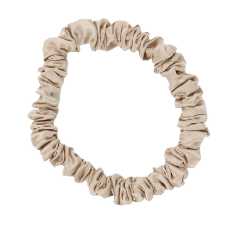ByBarb Sidensnodd Tunn Beige Accessoarer & tillbehör Dam 1 PCS