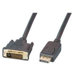 EFB ELEKTRONIK DisplayPort/DVI Kabel Stecker A/Stecker A 1m schwarz