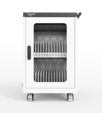 ALLNET Ladewagen für bis zu 30 mobile Geräte 30W