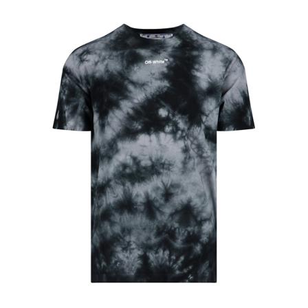 Off White, T-Shirts Grijs, Heren, Maat:L