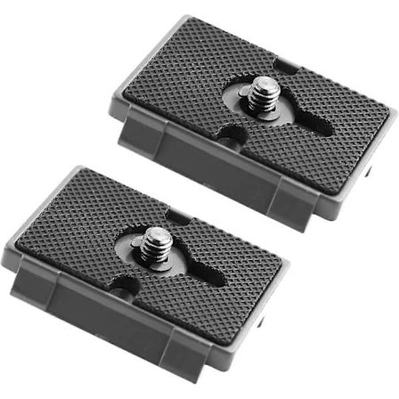2 stk. Quick Release Plade Tripod Kamera Til Manfrotto Mount Plade 200pl-14 Rc2 Kameraer Tripod Hoved