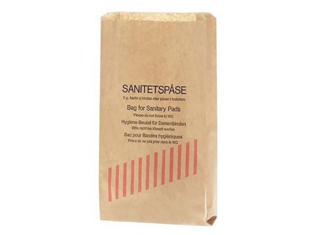 Sanitetspåse Papper 1000/fp - Lyreco - Städ och hygien - Påsar och säckar - Sanitetspåsar och hållare