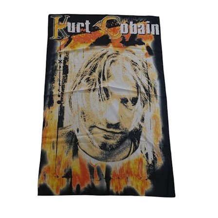 Lippu - Flagga - Kurt Cobain
