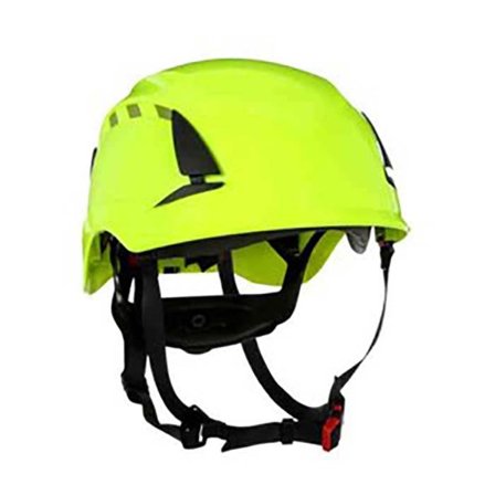 3M SecureFit X5014VE Sikkerhedshjelm dobbelt godkendelse, ventileret, 1000V Hi-viz, Hovedværn