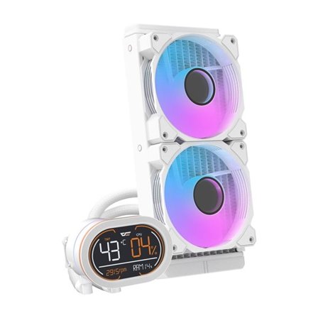 Darkflash DH240D CPU-vedenjäähdytin (valkoinen)