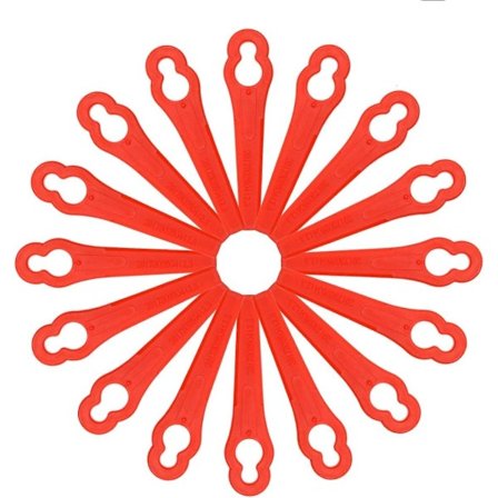 50 st Ersättningsblad för Gräsklippare Plast Gräsklipparblad