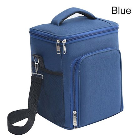 Thermal Food Bag Isolering Ryggsäck BLÅ - stock