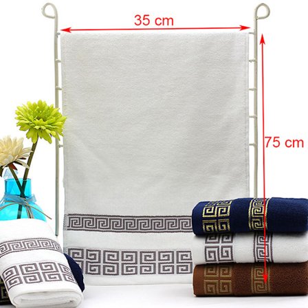 Høykvalitets superabsorberende luksusbadehåndkle i myk bomull