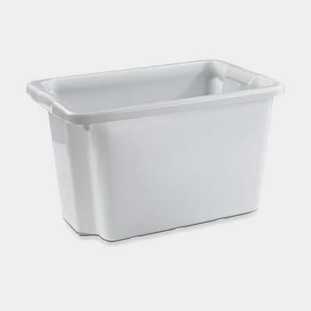 Plastikbox Nordiska Plast Nordic, natur, 600 x 400 x 350 mm, 55 liter - Boot