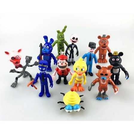 12 Pack Five Nights at Freddy's Figures Christmas gifts
