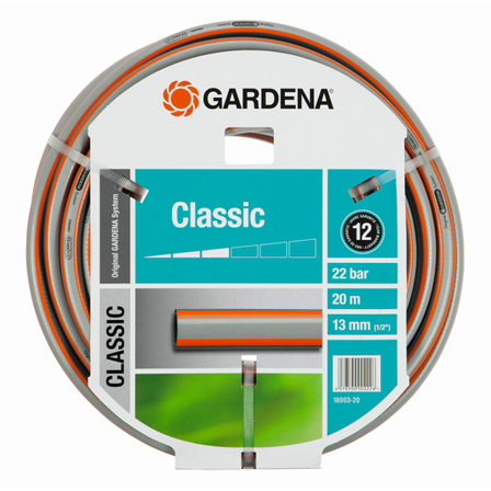Gardena Hageslange classic 1/2 20M