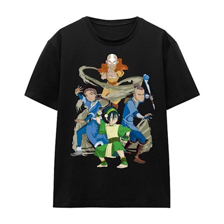 Avatar: The Last Airbender Unisex Vuxen Team Avatar Elements T-shirt