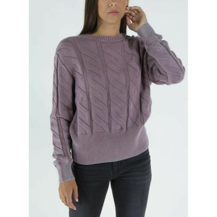 Guess Round-Neck Strik Lilla, Dame Striktrøjer