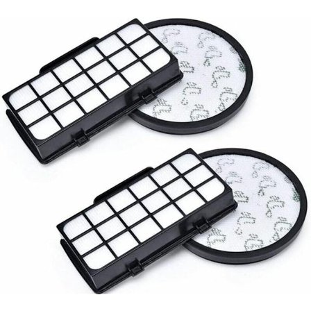 Wessper 2x filterersättning kompatibel med Rowenta Cyclonic X-Trem power dammsugare (RO69 XX), ZR006001